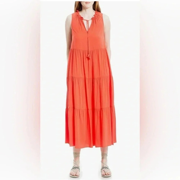 Max Studio Women's Tiered Maxi Dress NWT - Picture 1 of 11
